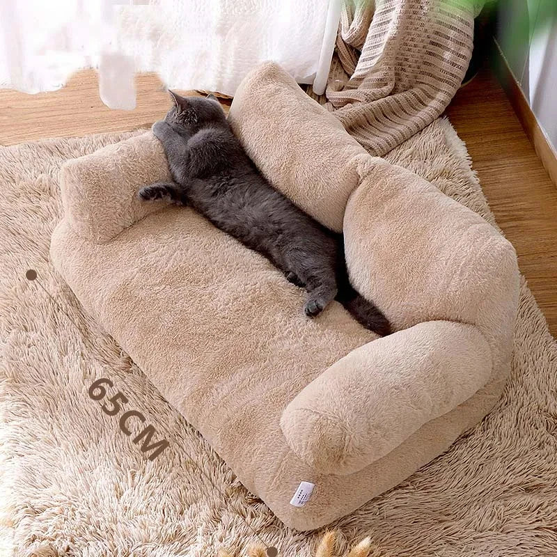Letto di peluche di lusso per gatti